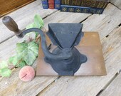 Antique Primitive Cast Iron Hand Crank Wall Mount Coffee Grinder Mill