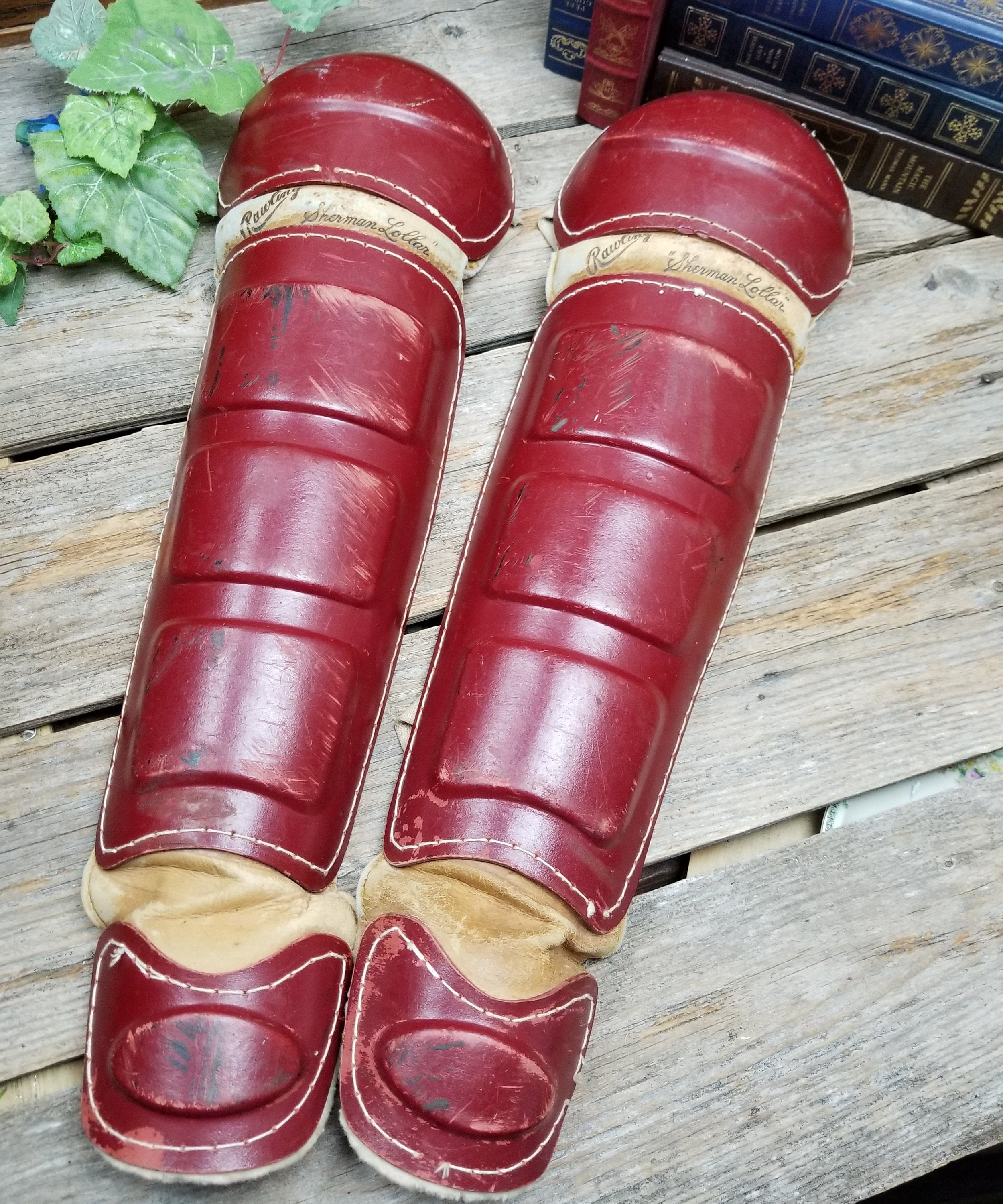 Catchers Shin Guards for sale Only 2 left at 75