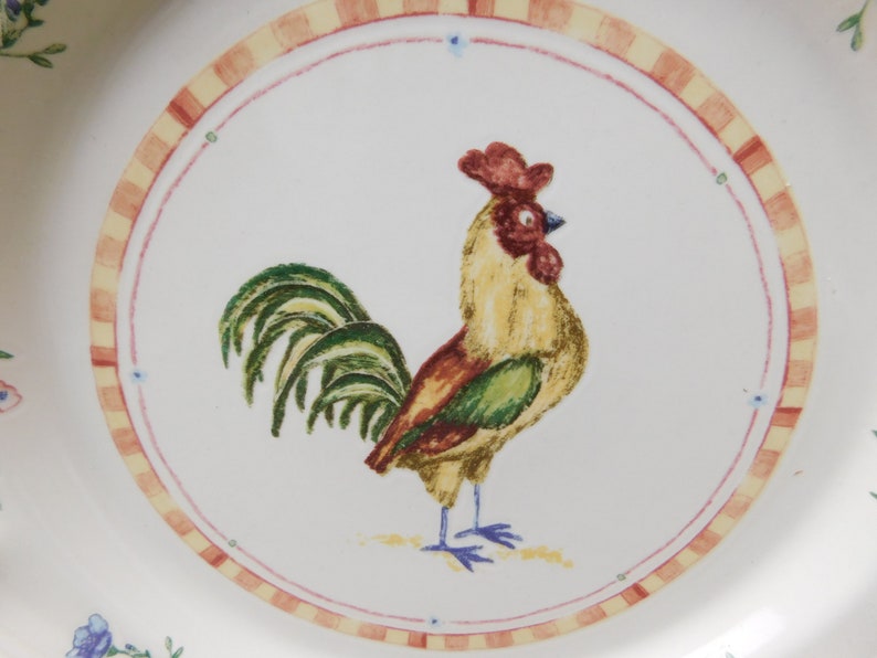 Set of 4 Vintage Mikasa Bon Jour Dinner Plates