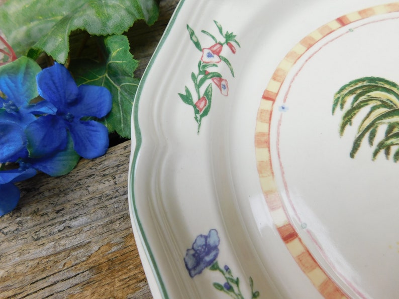 Set of 4 Vintage Mikasa Bon Jour Dinner Plates