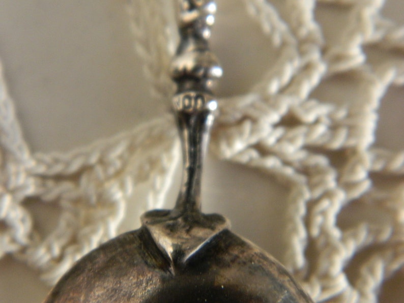 Antique Sterling Silver Collectors Spoon Coat of Arms on Germany Berlin Souvenir Spoon