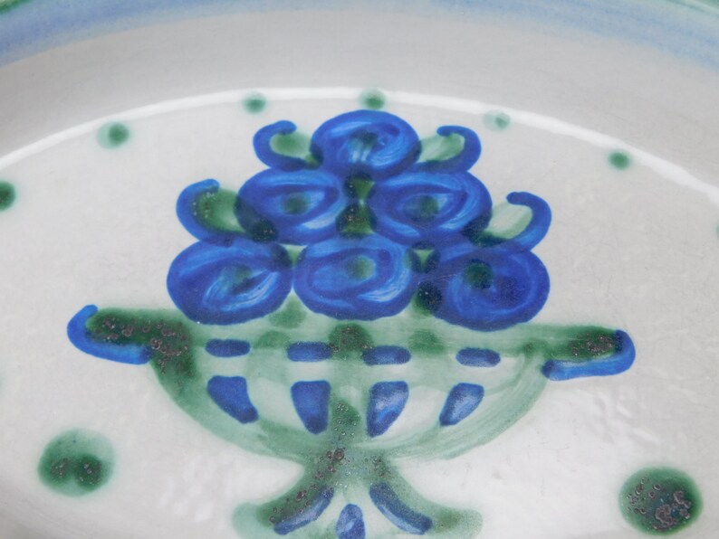 Bouquet Hadley 11 34 Oval Serving Bowl Oval Vegetable Bowl Large Vintage M KY Louisville A