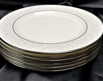 Lenox - Classic Collections - Opal Innocence - Porcelain - Salad Plates - Dessert Plates - Set of 6 - Vintage