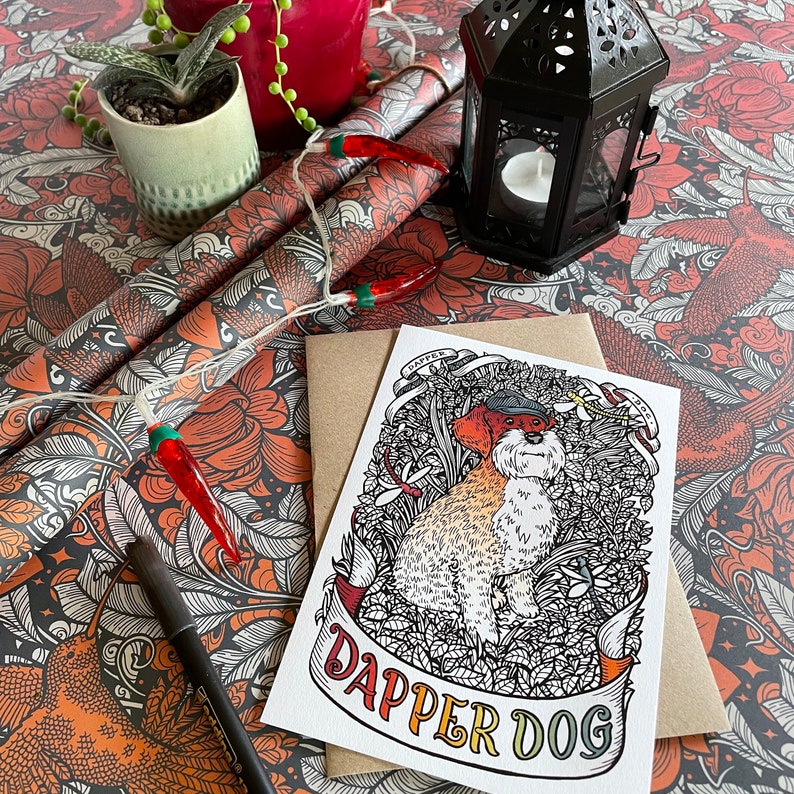 Carte de vœux Dapper Dog image 3