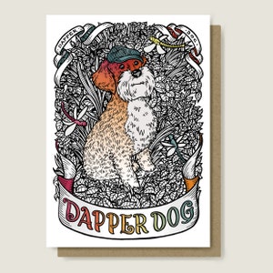 Carte de vœux Dapper Dog image 1