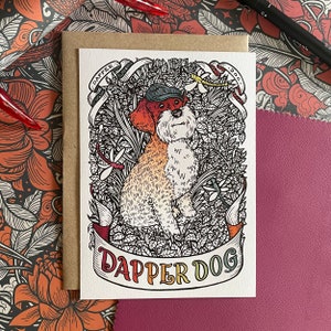 Carte de vœux Dapper Dog image 2