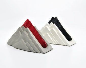 Concrete Napkin holder modern Napkin Bin Napkin Tray Kitchen accessory to give away Mail Holder for Desk Tissue Holder