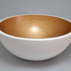 Frutero de hormigón, grandes centros de mesa de cemento, cuenco de hormigón, decoración industrial, cuenco de oro moderno, plato de fruta