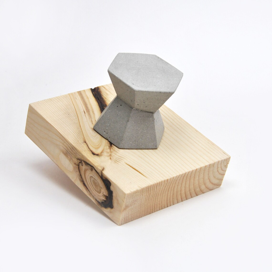 Wall Hooks Hexagonal Concrete Wall Hooks Modern Coat Hooks Etsy