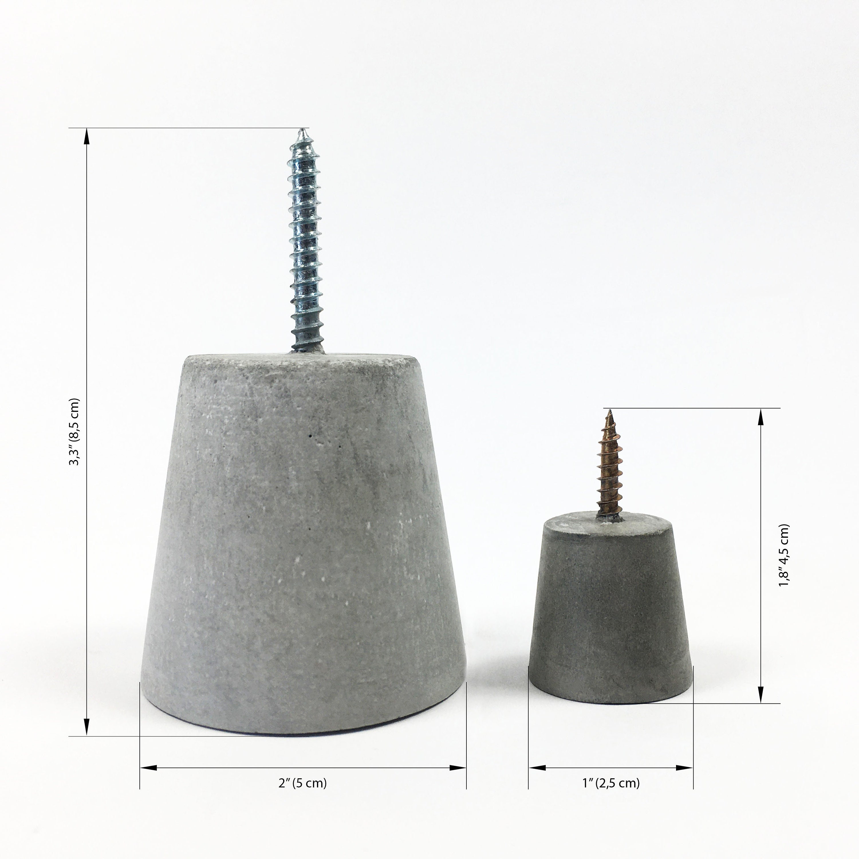 Concrete Wall hook Concrete wall hanger coat hooks Cement Etsy