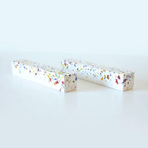 Handmade Multicolor Recycled Glass Terrazzo Knob, Cabinet, Kitchen, Wardrobe Handles (14cm) (PRICE PER UNIT)