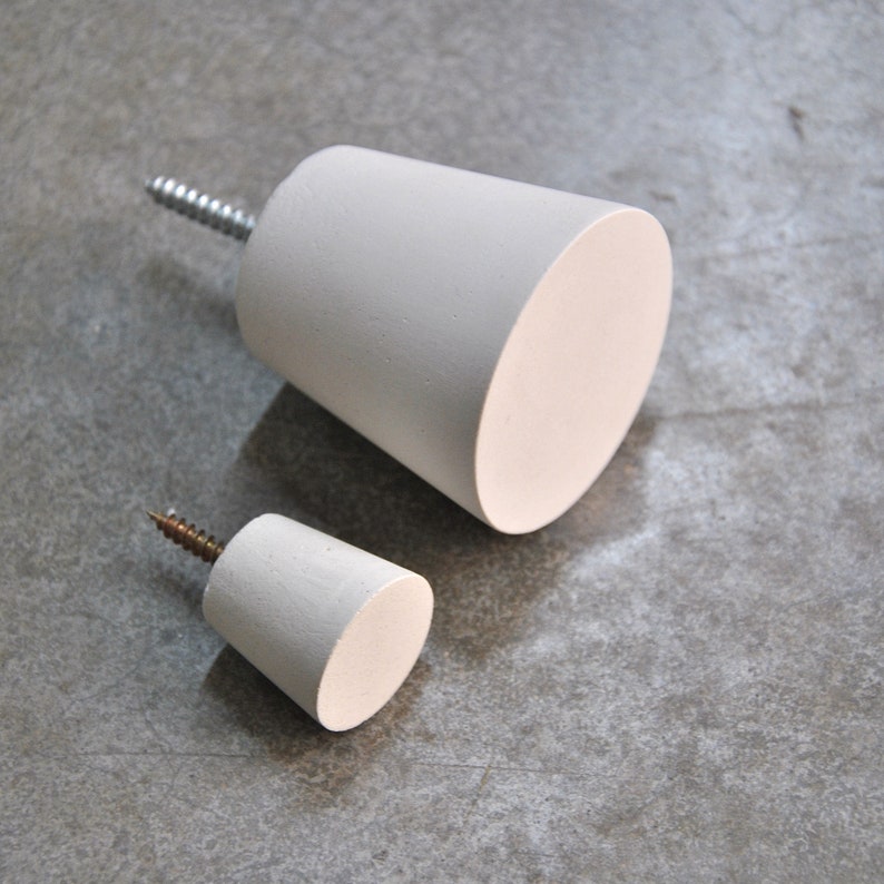 Concrete Wall Hook Concrete Wall Hanger Coat Hooks Cement Etsy