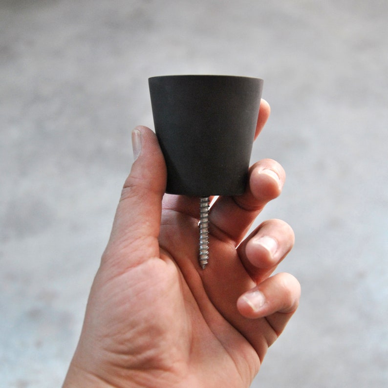 Concrete Wall Hook Concrete Wall Hanger Coat Hooks Cement Etsy