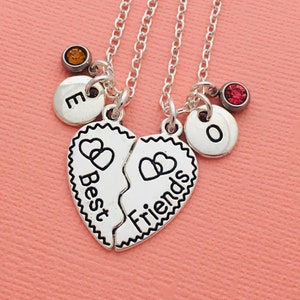 BEST FRIEND NECKLACE FOR 2 Etsy UK