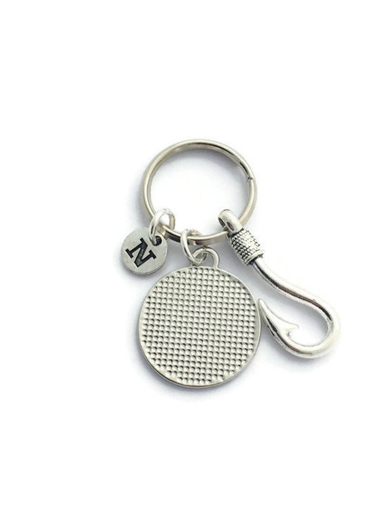Silver Fish Hook Key Ring You\u2019re My Best Catch Keyring Fianc\u00e9s Birthday Boyfriend Gift Fishing Gift for Husband Fish Hook Keychain