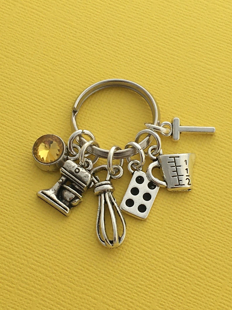 Pastry Chef Gift Kitchen Tools Keychain Baking Gifts - Etsy