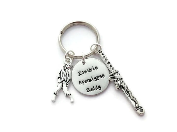 Zombie Buddy Keychain