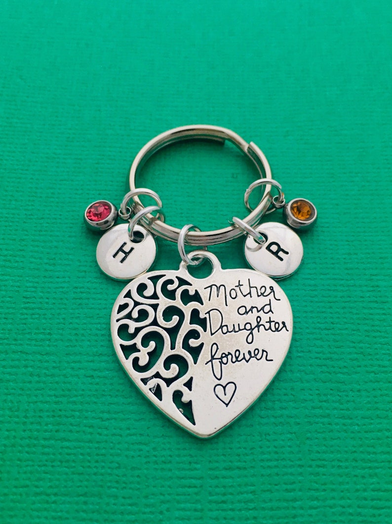 Mother and Daughter Long Distance Jewelry Mother and Daughter Christmas Gift Birthday Keychain Mother and Daughter Long Distance Jewelry Mother and Daughter Christmas Gift Birthday Keychain