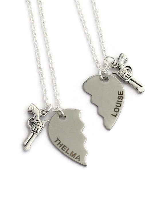 Thelma and on sale louise friendship necklace