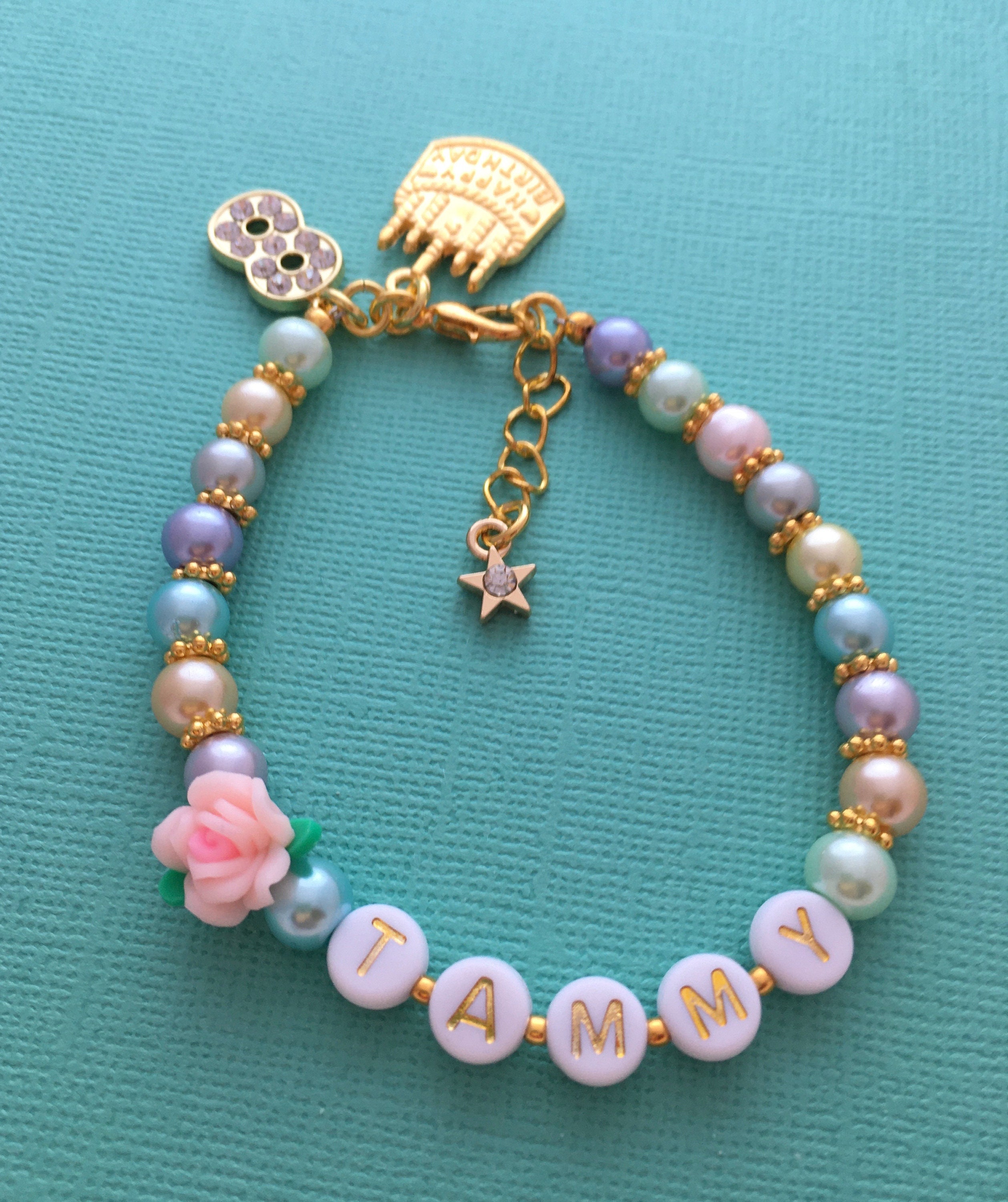 8th Birthday Gift For Girl Birthday Bracelet Granddaughter Etsy UK