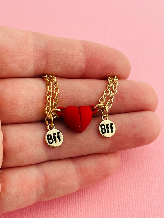 Magnetic Couple Necklace 100 Languages Sun Moon Friendship Necklaces Women 2  Pcs | eBay