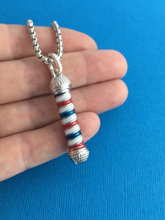 Barber on sale chain pendant