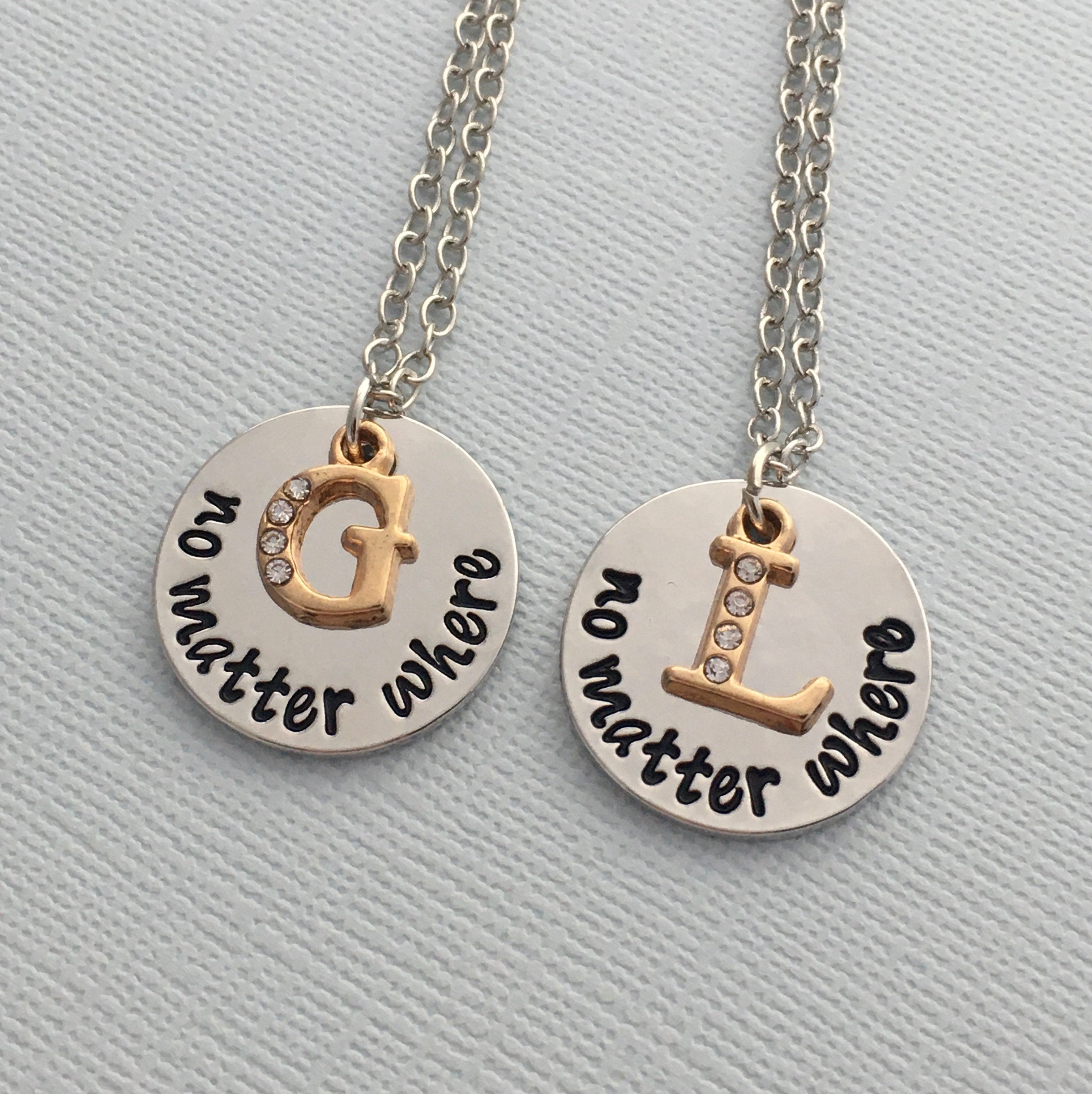 Matching Friendship Necklaces 2 Friend Necklaces Necklaces Etsy Australia