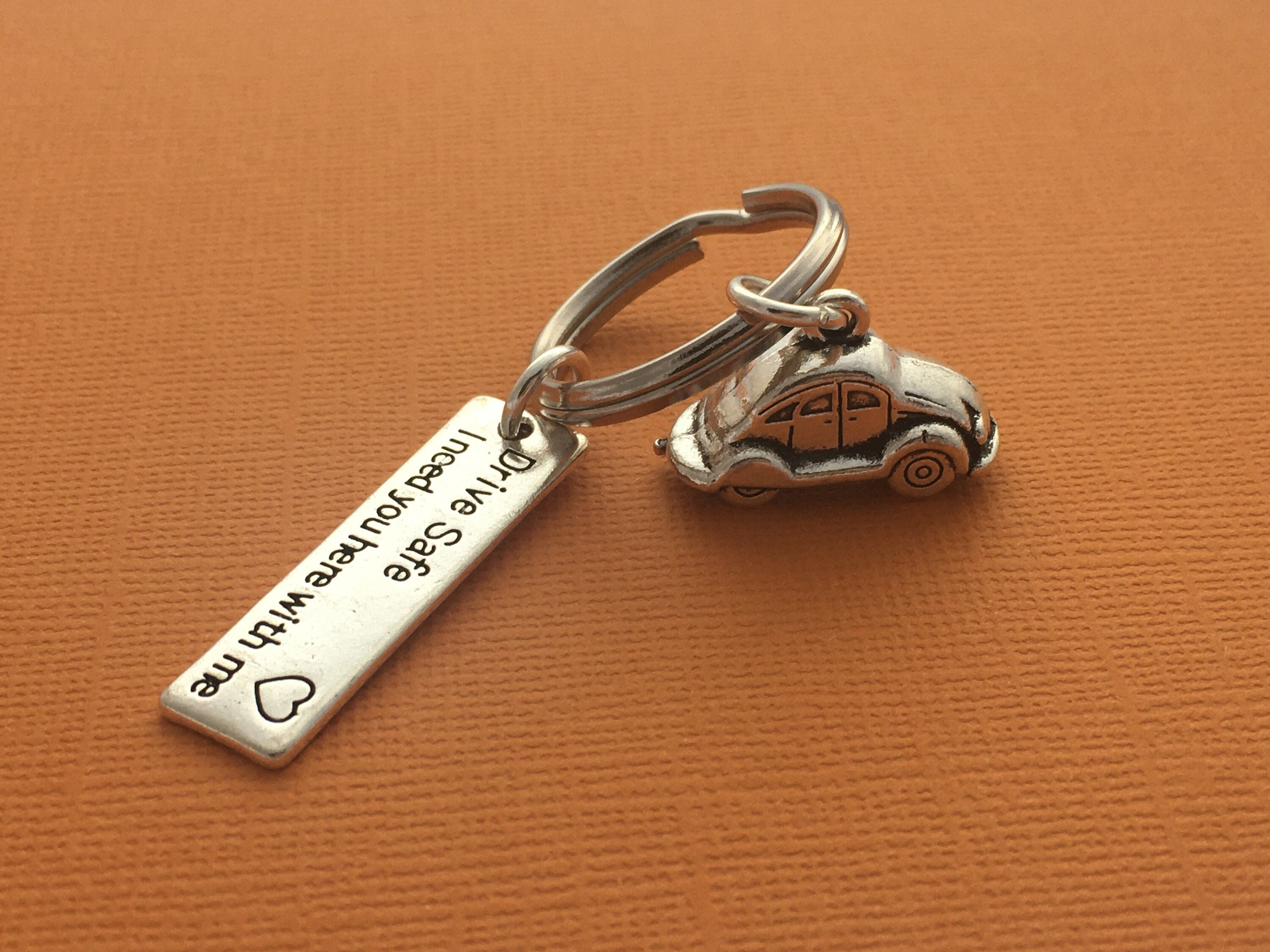 Driving Keychain Be Safe Keyring New Driver Gift Drive Etsy UK