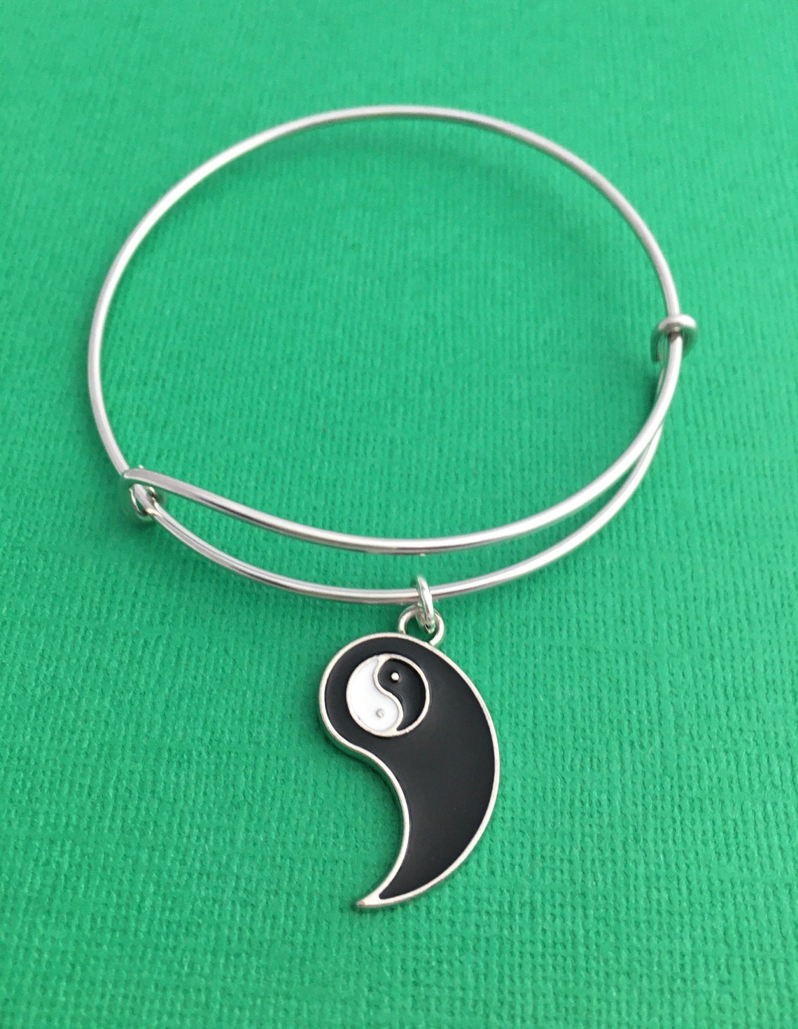 Friendship Bracelets for 2 Yin Yang Jewelry Ying Yang Etsy