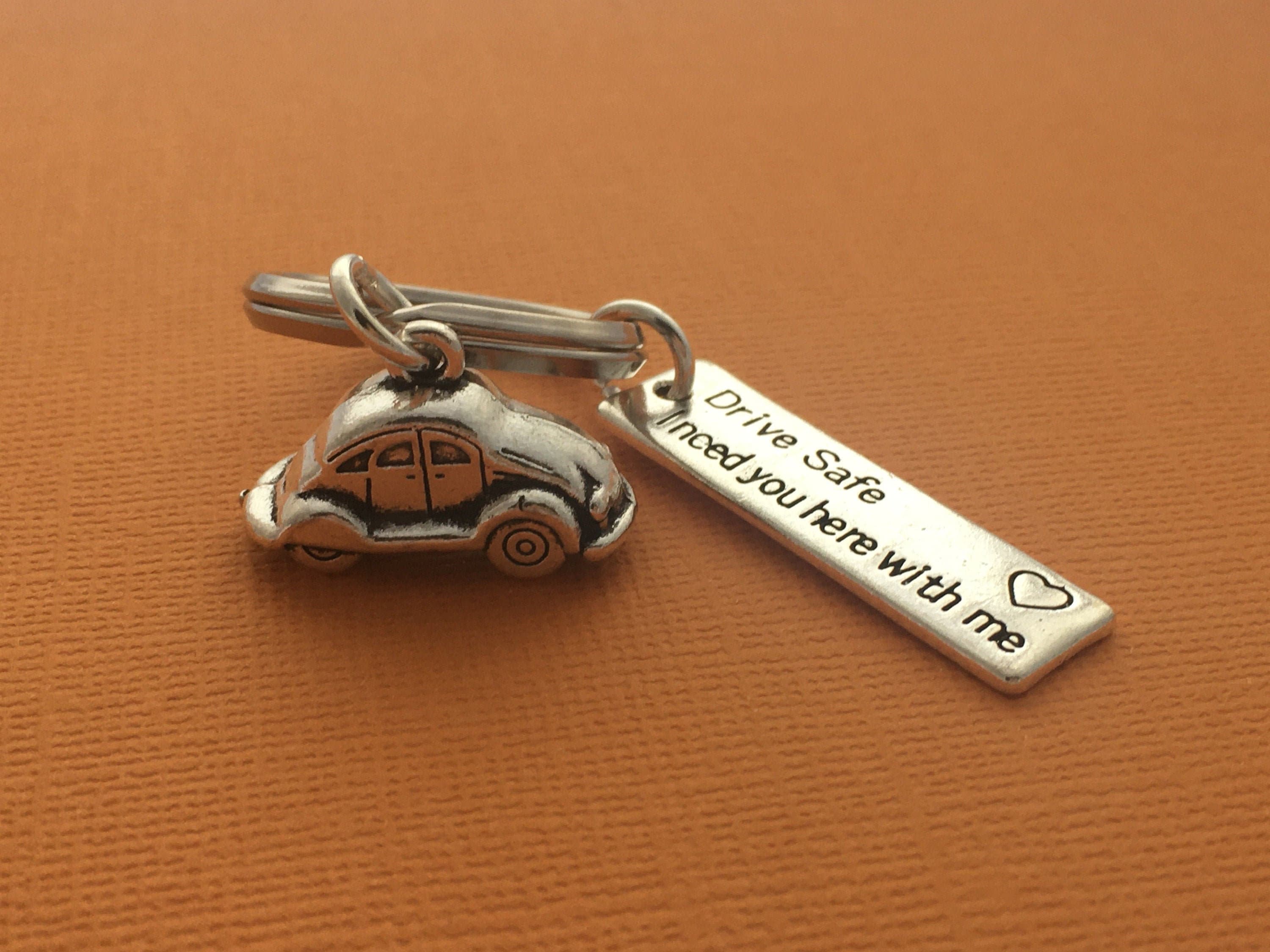 Driving Keychain Be Safe Keyring New Driver Gift Drive Etsy UK