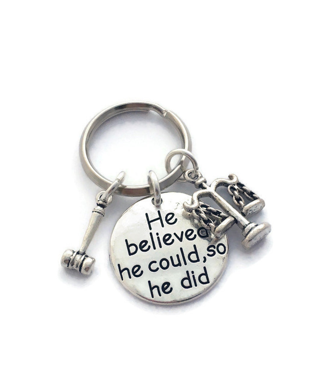 Law Keychain Judge Keyring Scales of Justice Key Ring Etsy UK