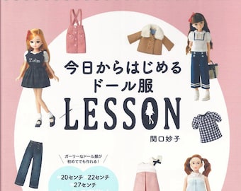 Doll Clothes Lesson Cordination Coordination Sewing Ebook Book Korean Japanese PDF Download Blythe Momoko Rika Ruruko Blythe Outfits