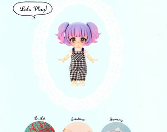 A Small Guide To Doll Customisation Sewing Patterns Obitsu 11cm Cu Poche PDF Ebook in Japanese Small Figure Assembly