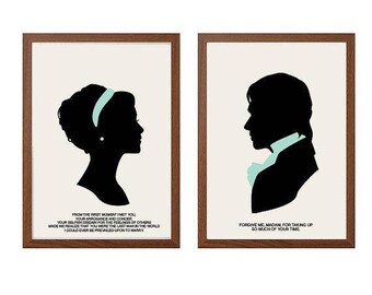 PRIDE AND PREJUDICE| Mr Darcy + Elizabeth Bennet