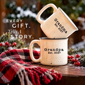 Guess What Pregnancy Announcement Grandparents Mug Gift, New Grandparents Gift, Grandparent gifts
