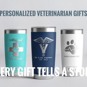 Veterinarian Tumbler, Veterinarian gift, Best Veterinarian, Veterinarian appreciation, Veterinarian gift, Vet Gift Idea for him or her