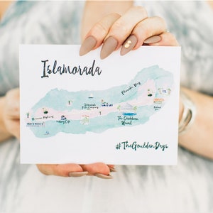 Aquarell Hochzeitskarte Save the Dates