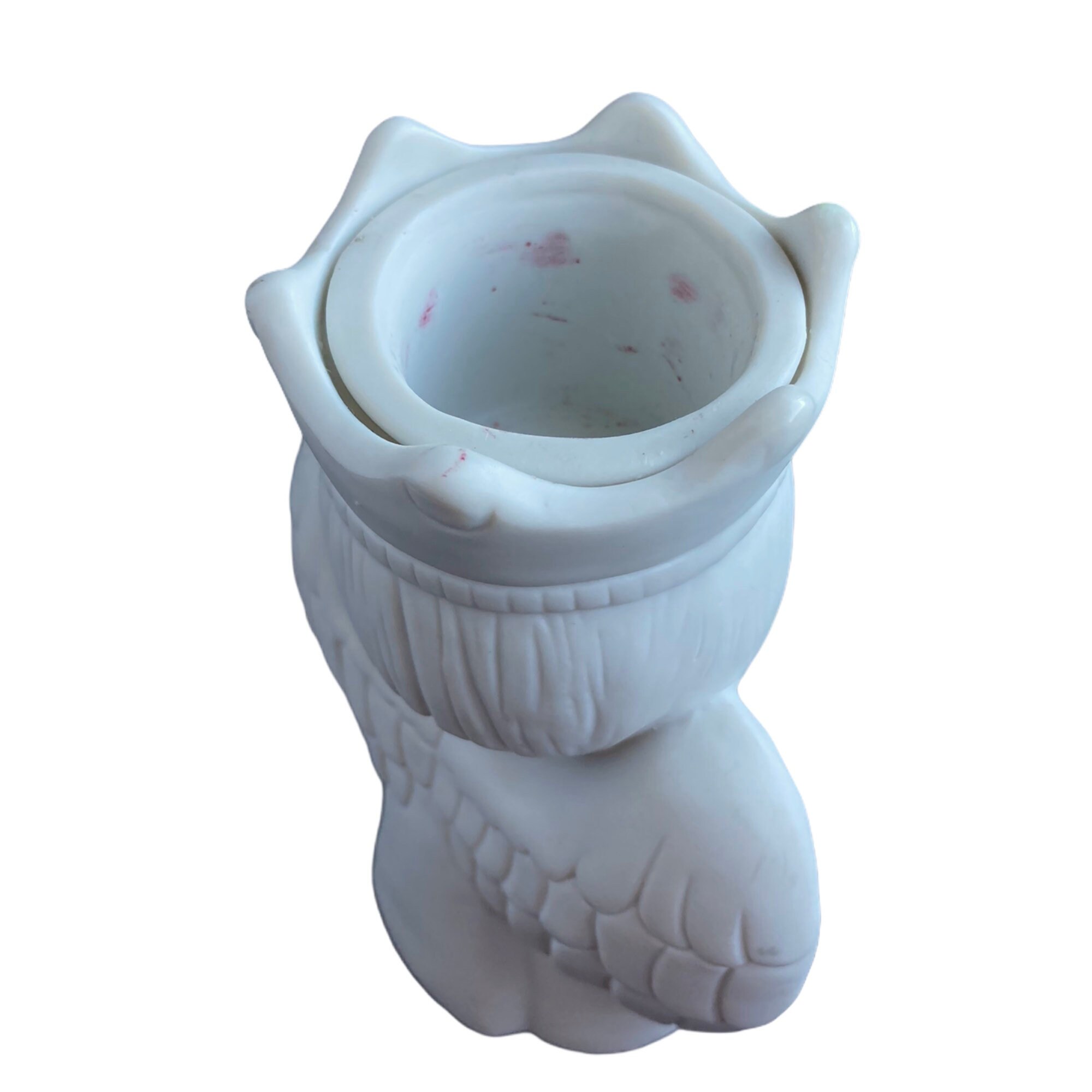 Vintage White Porcelain Angel Ceramic Candle Holder for Etsy