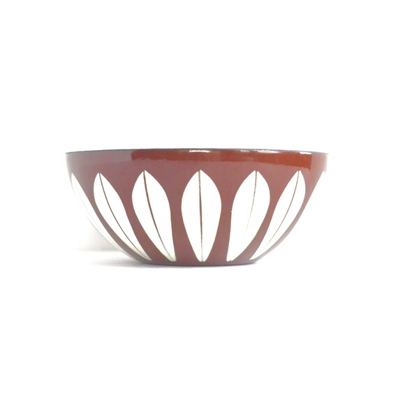vintage Cathrineholm stripes bowl Black 14cm steel new