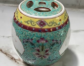 Very Unique Chinese Jingdezhen Famille Rose Porcelain Hand Painted Jar