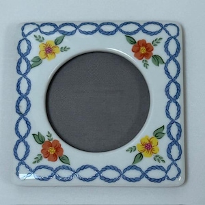 Never Used Takahashi Ceramic Picture Frame  Made in Taiwan