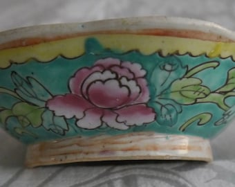 Antigüedad china Dinastía Qing Guangxu Reinado (1875 – 1908) Tazón de porcelana de pasta suave