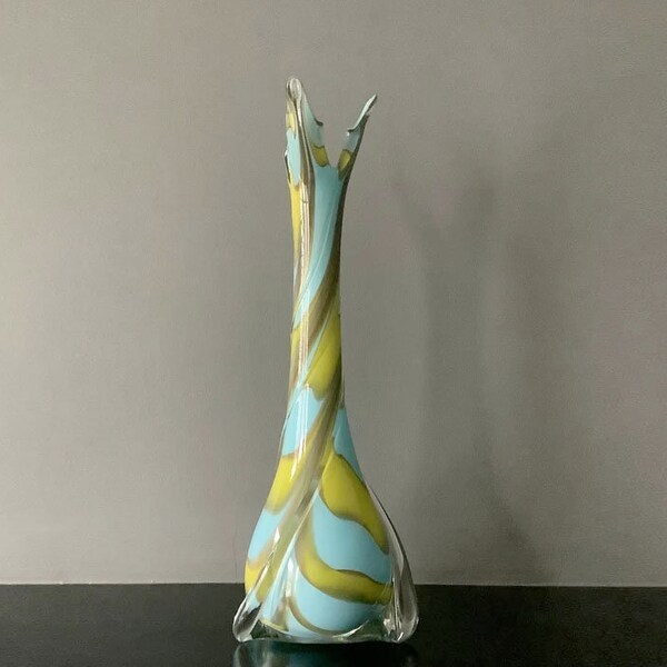 Tall Glass Vase Etsy UK