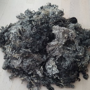 50 gr di lana lavata Grey Gotland