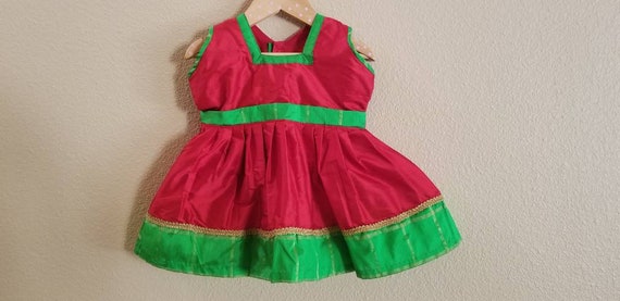 silk dress for baby girl