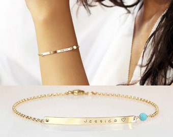 bracelet for mums with children's names