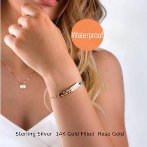Medical ID Bracelet Women, Personalized Sterling silver, 14K Gold filled, Rose Gold Medical alert bracelets, Medic alert jewelry, Adults