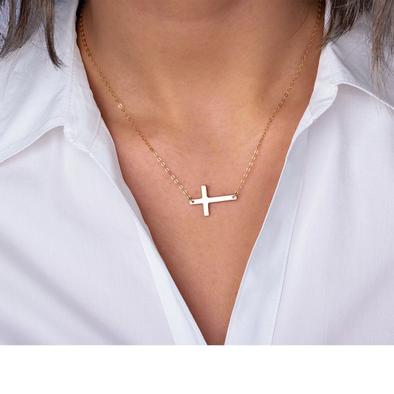 Collar de cruz estilo Kelly Ripa collar de cruz cruz - Etsy España