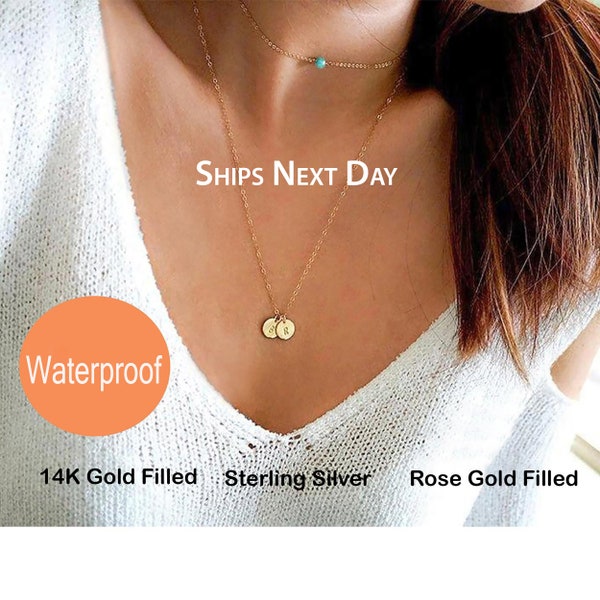 Stamped Necklace Etsy