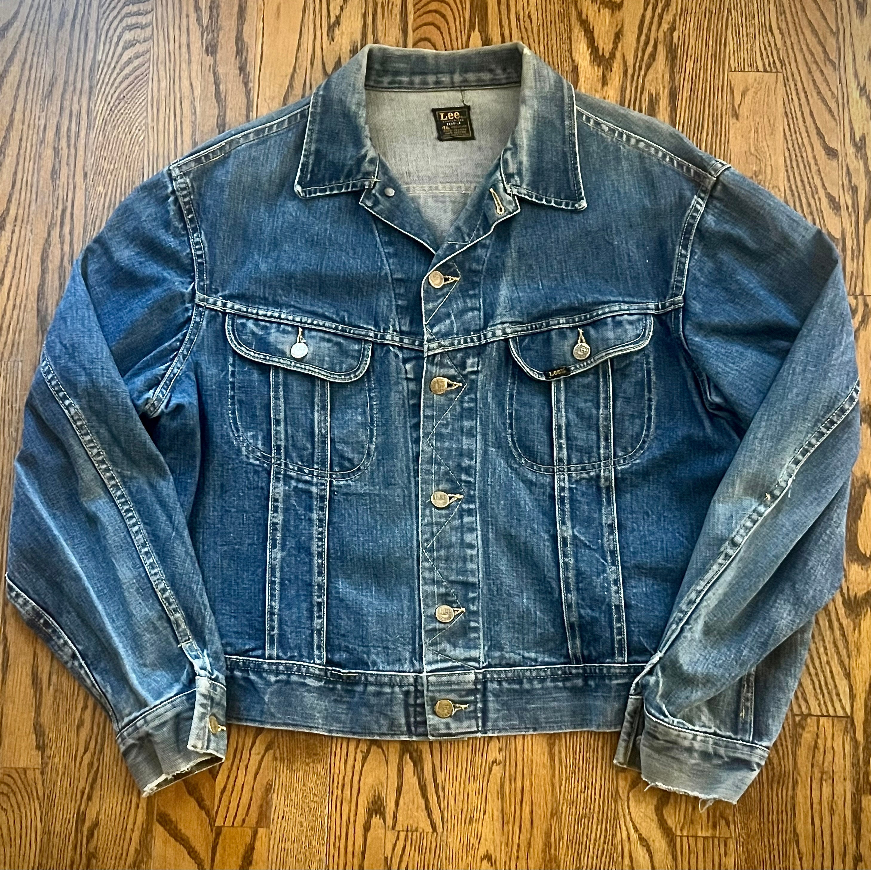 Classic Early 70s Denim Lee Riders 101-J Jacket 46 - Etsy Classic Early 70s Denim Lee Riders 101-J Jacket 46 - Etsy